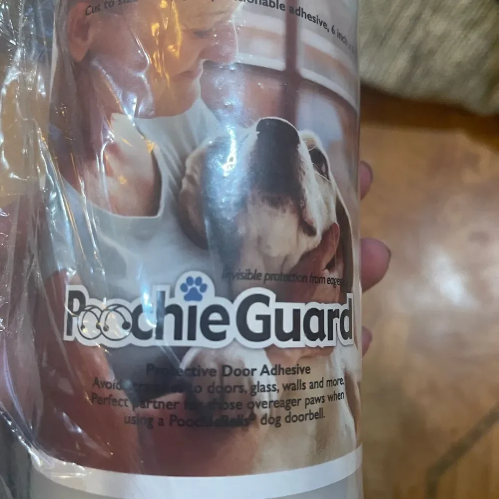 Poochie Guard: Protective Door Adhesive!